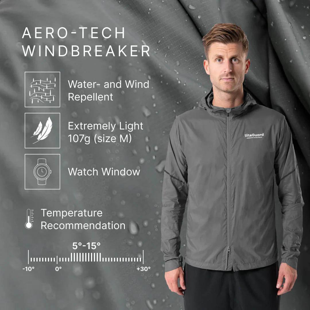 AERO-TECH WINDBREAKER (MEN) - Dark shade - Image 8