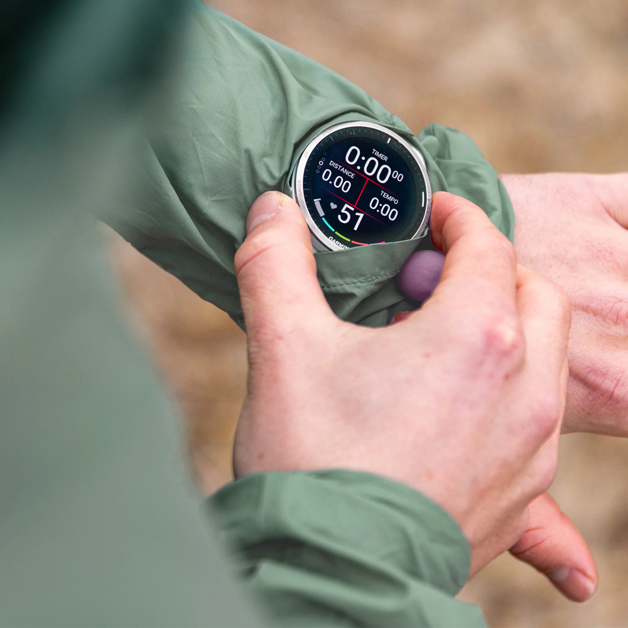 AERO-TECH WINDBREAKER (MEN) - Grey green - Image 6