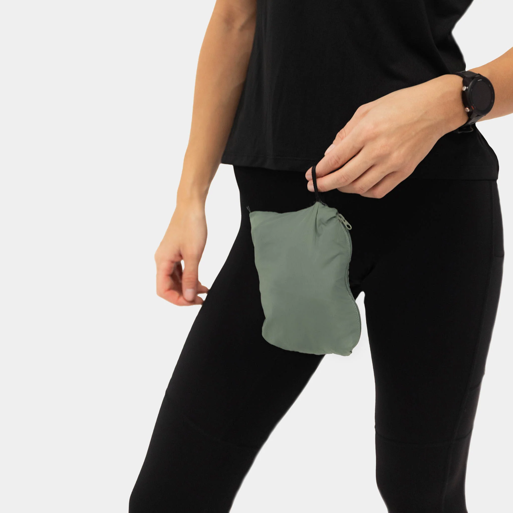 AERO-TECH WINDBREAKER (WOMEN) - Grey green - Image 5