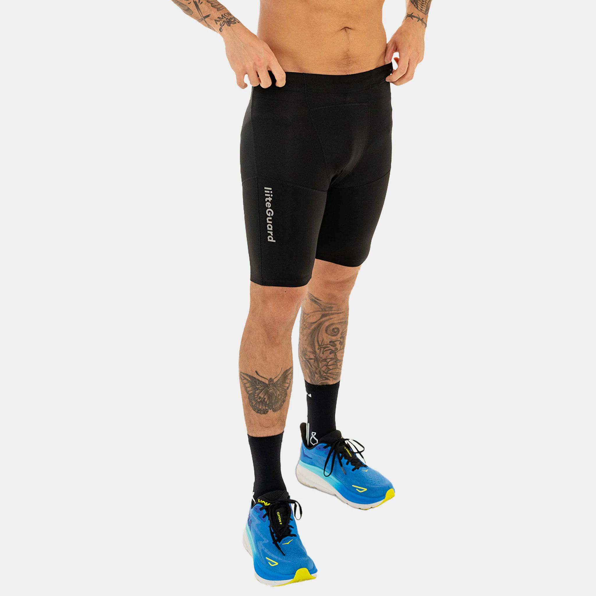 GLU-TECH INNER TIGHTS (MEN) - BLACK - Image 5