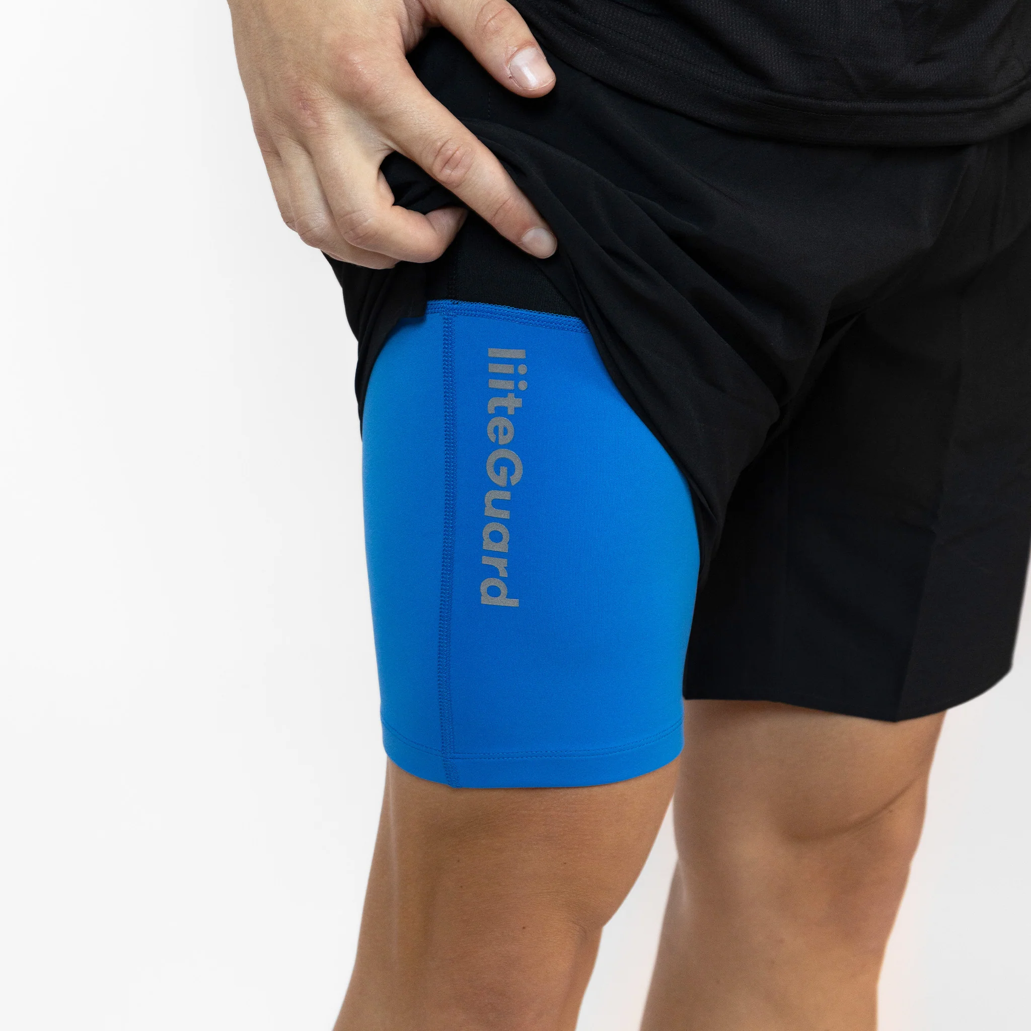 GLU-TECH INNER TIGHTS (MEN) - BLUE - Image 3