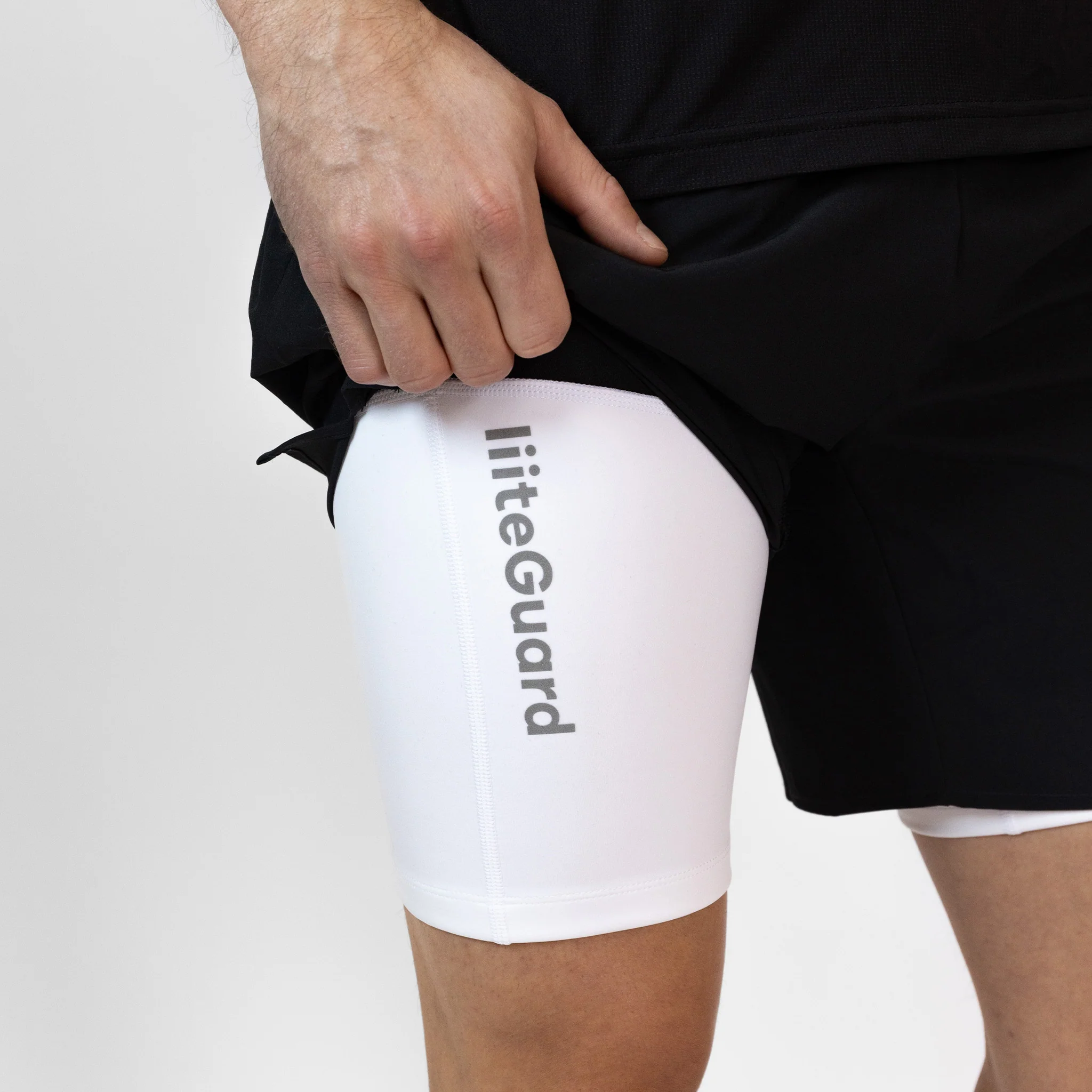 GLU-TECH INNER TIGHTS (MEN) - WHITE - Image 3