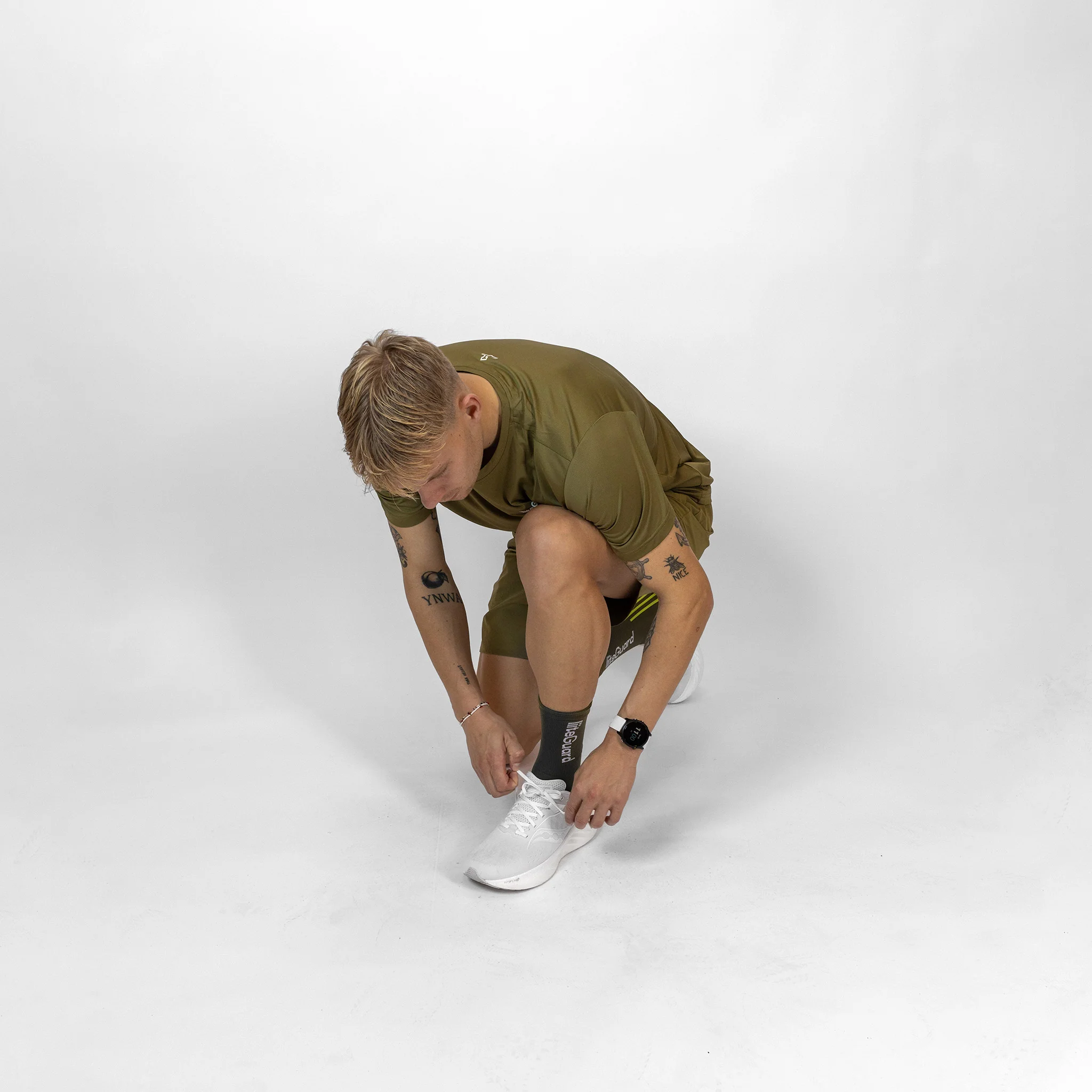 PRO-TECH LG SOCK - Dusty Green - Image 4