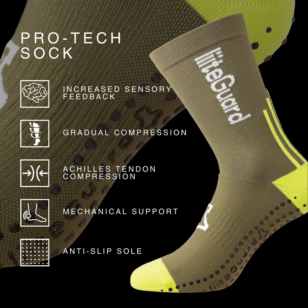 PRO-TECH LG SOCK - Dusty Green - Image 8