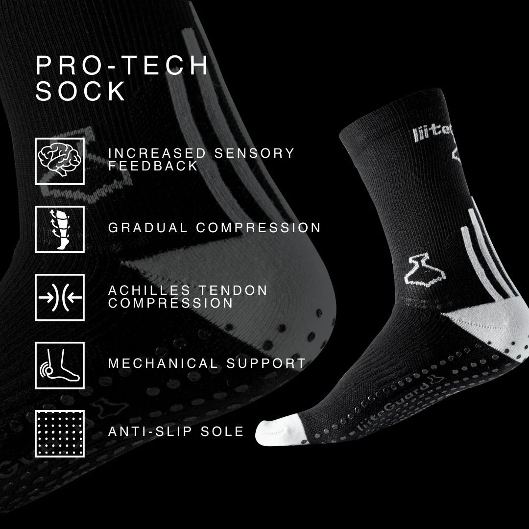 PRO-TECH SOCK - BLACK - Image 7