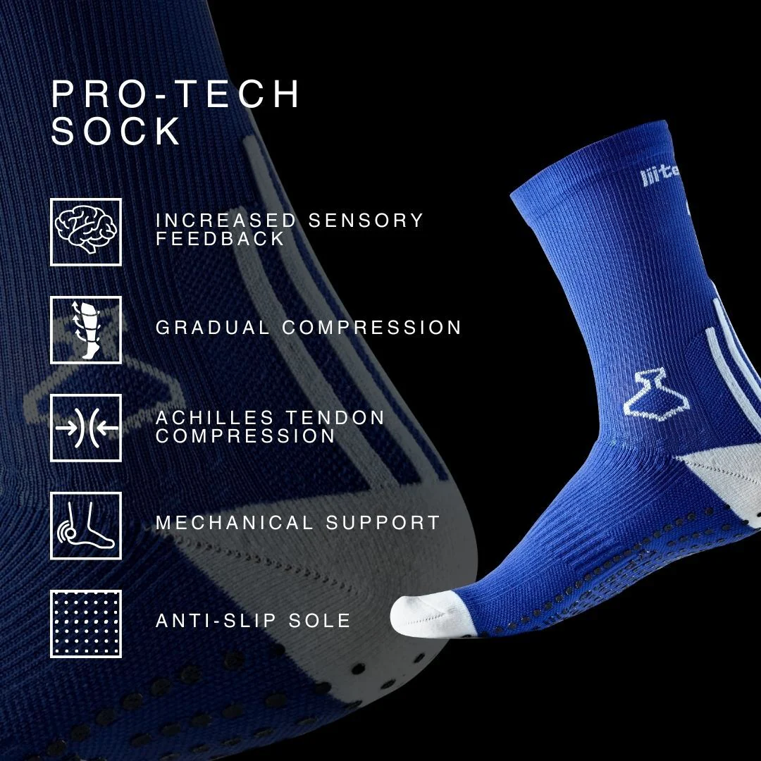 PRO-TECH SOCK - BLUE - Image 6