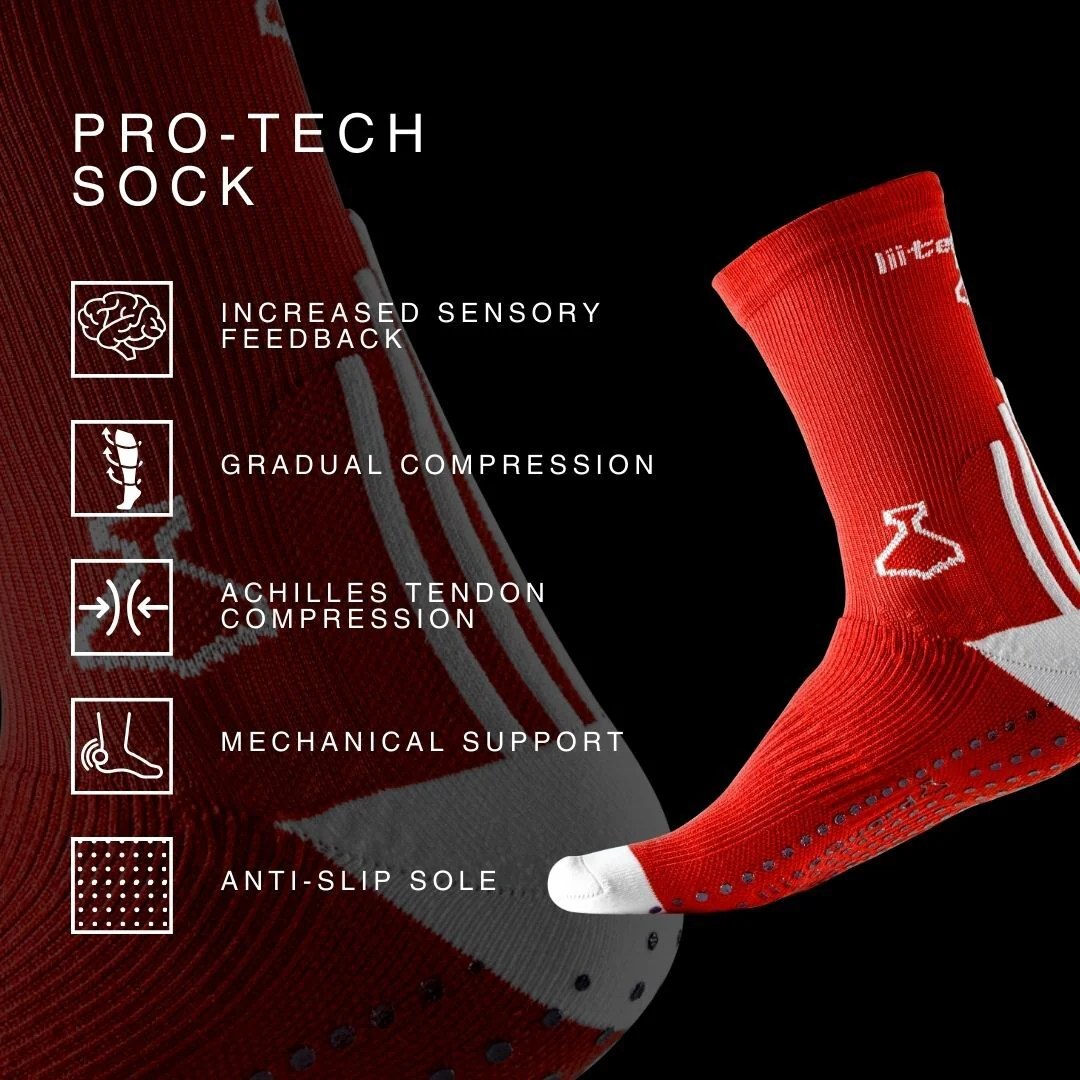 PRO-TECH SOCK - RED - Image 6