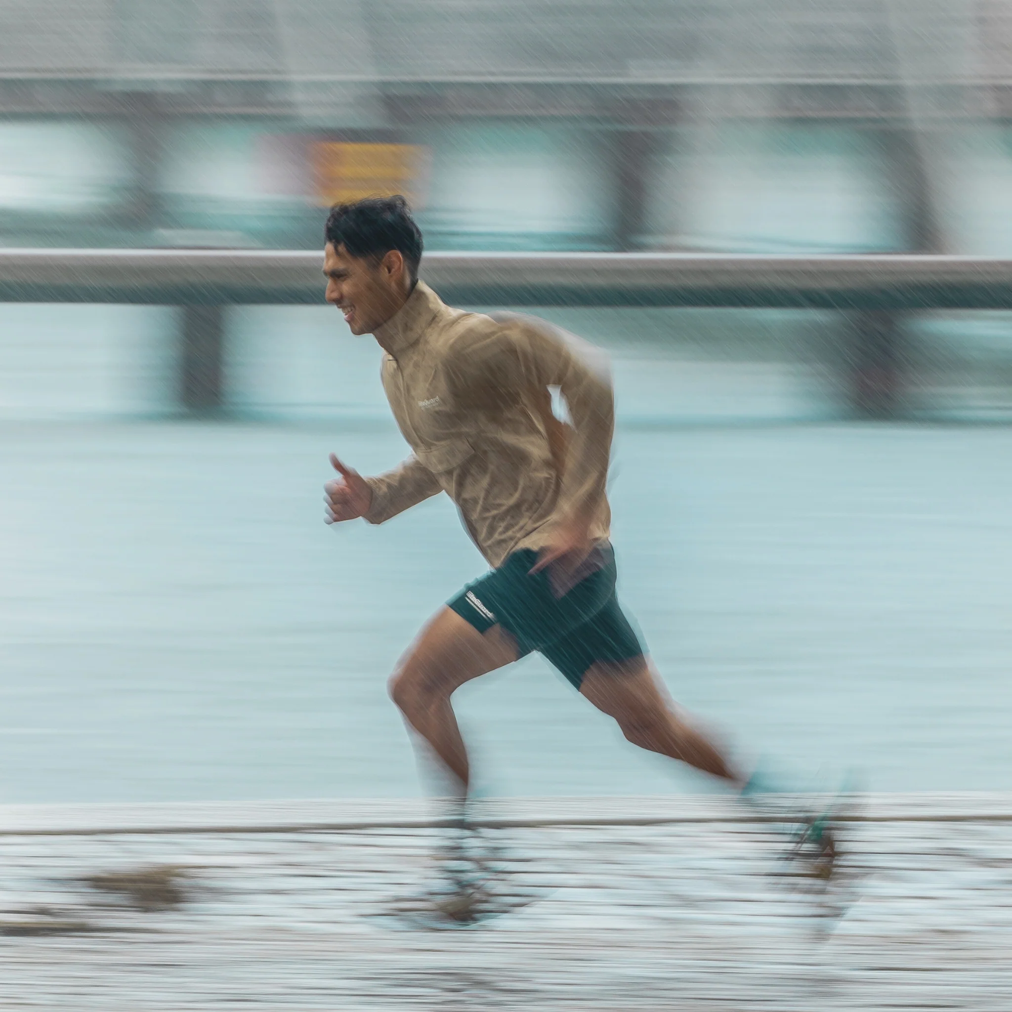 RE-LIITE ANORAK (UNISEX) - Beige - Image 5