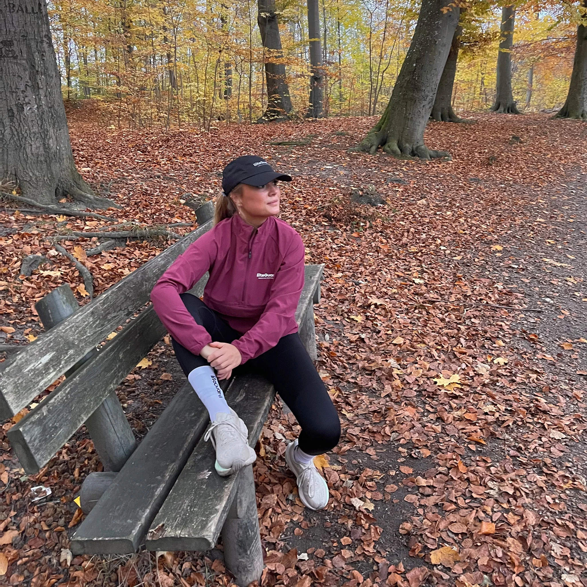 RE-LIITE ANORAK (UNISEX) - Bordeaux - Image 8