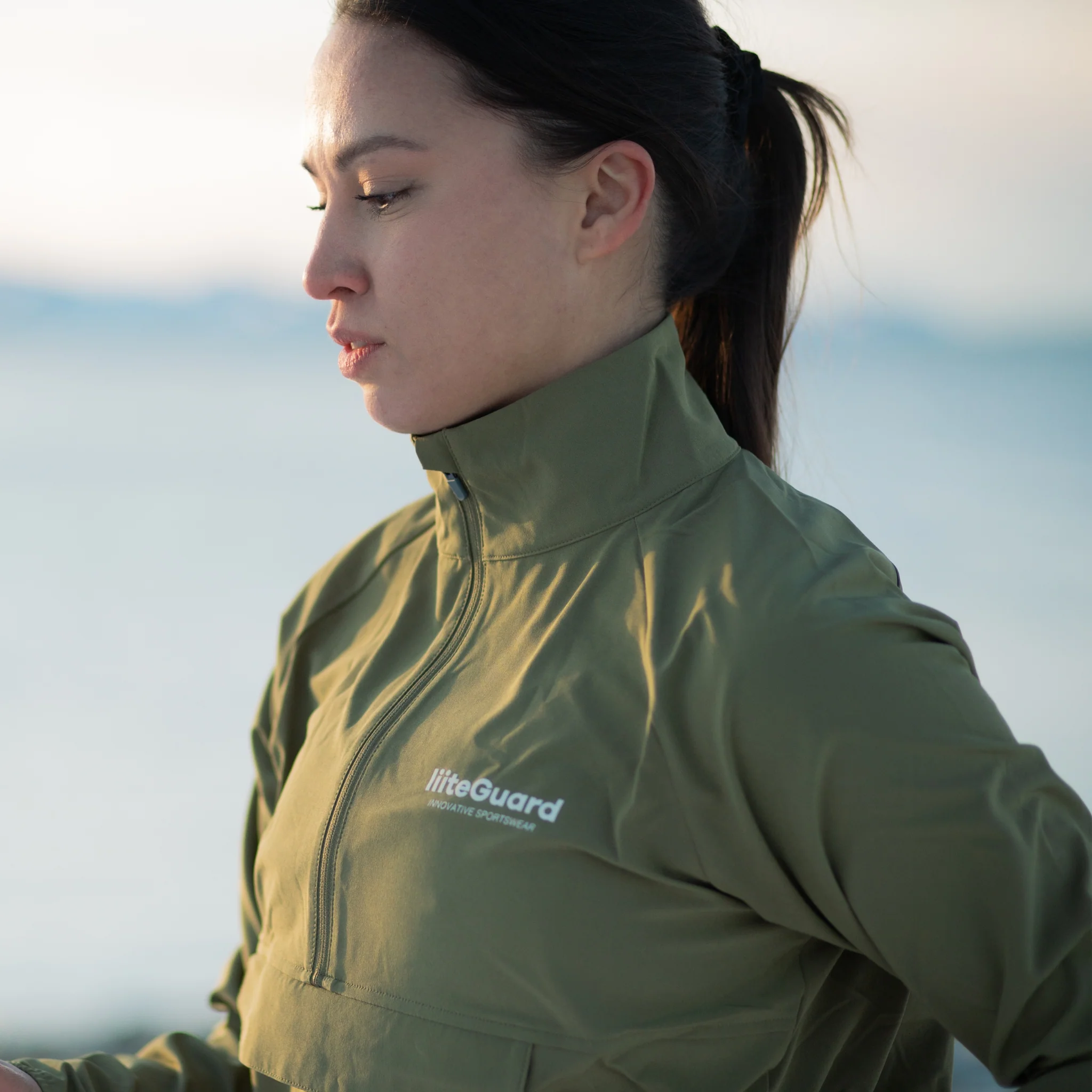 RE-LIITE ANORAK (UNISEX) - Dusty Green - Image 6