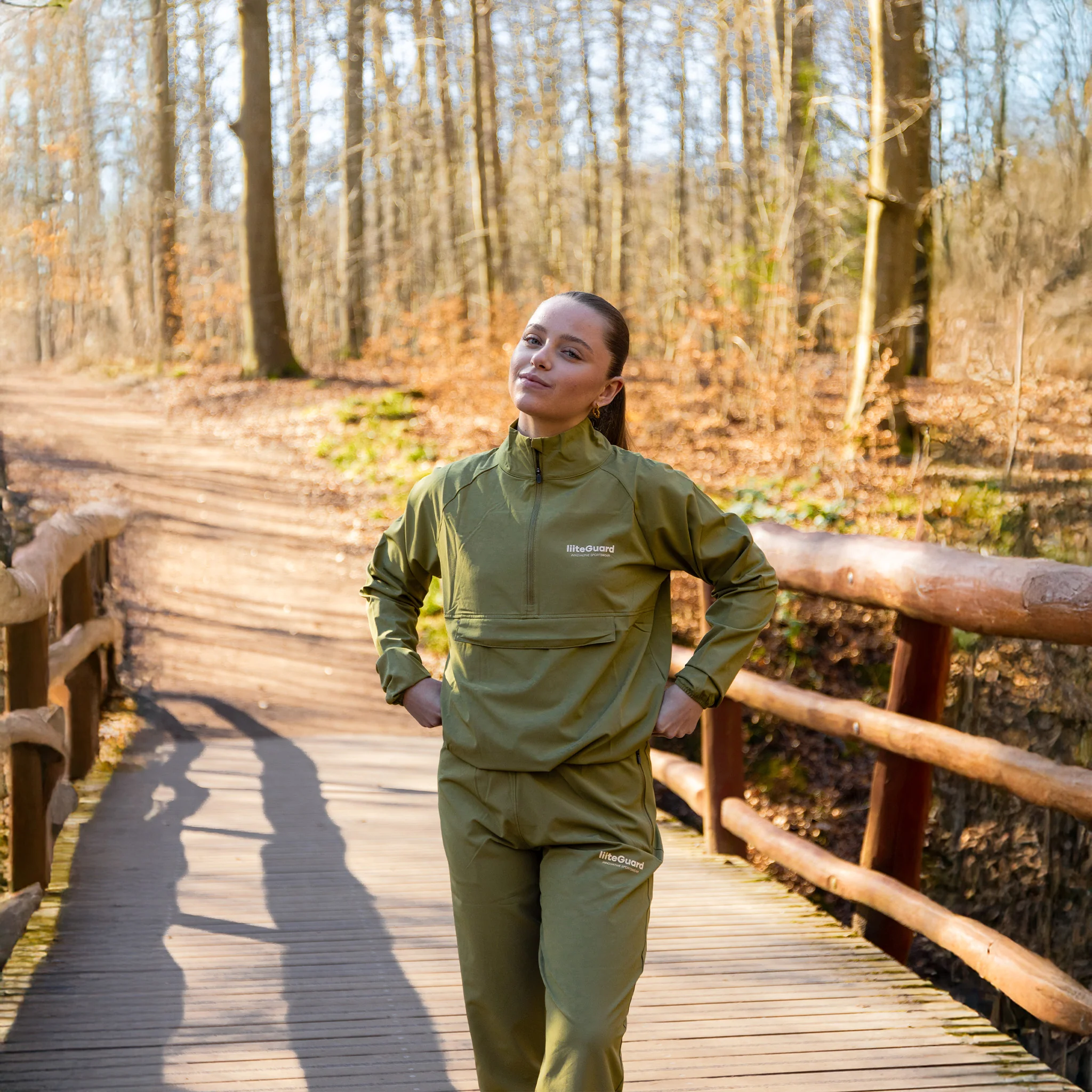 RE-LIITE ANORAK (UNISEX) - Dusty Green - Image 8