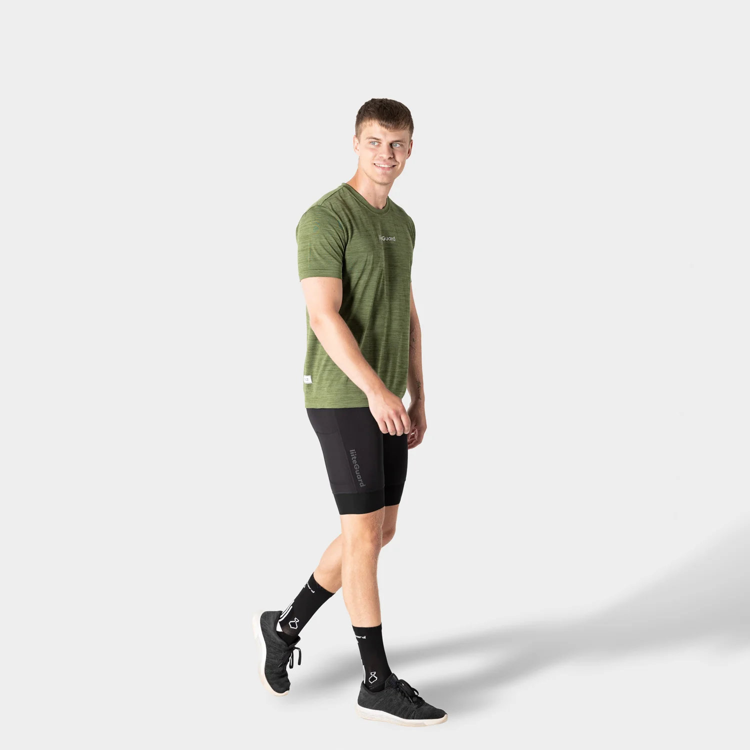 RE-LIITE T-SHIRT (MEN) - GREEN - Image 3