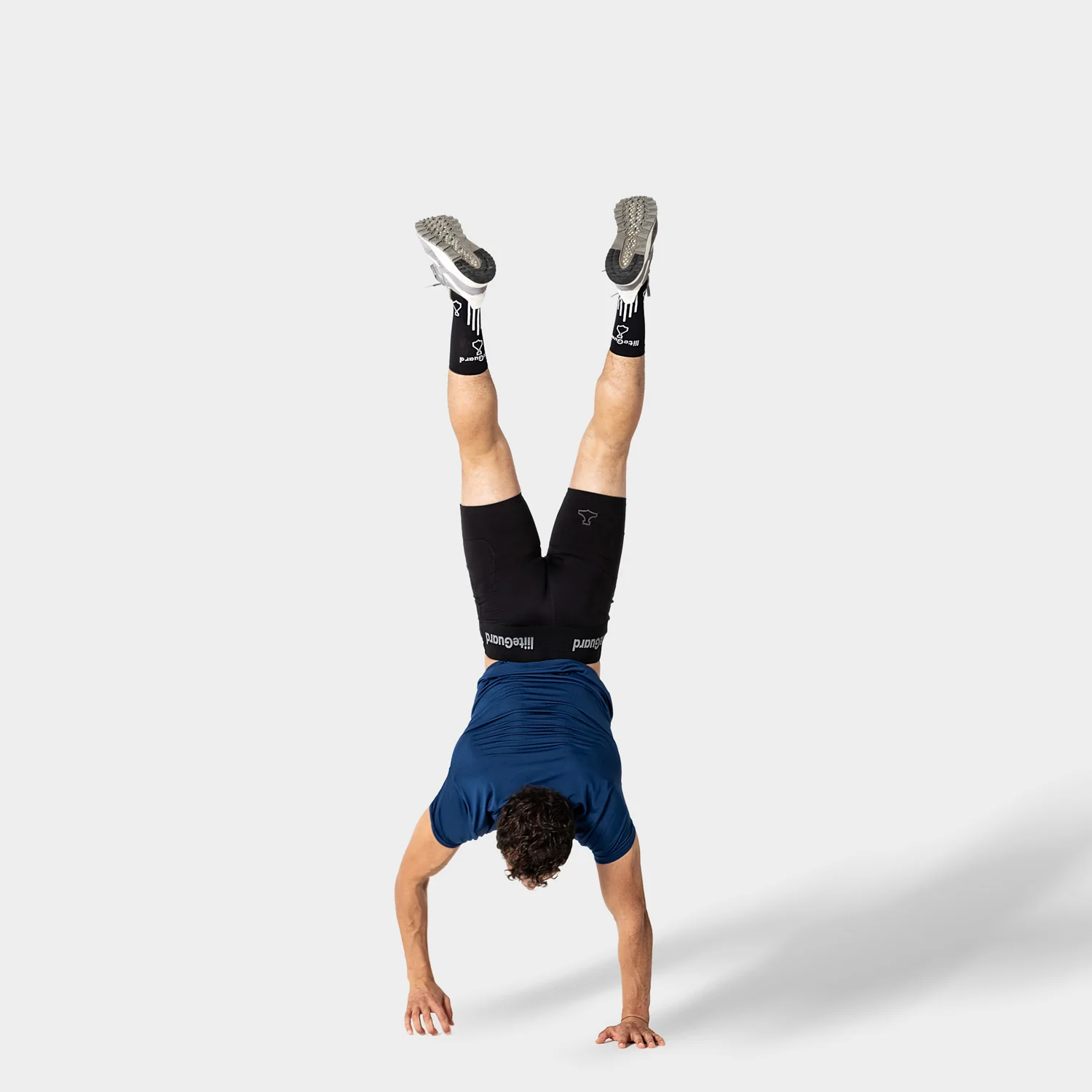 RE-LIITE T-SHIRT (MEN) - BLUE MELANGE - Image 5