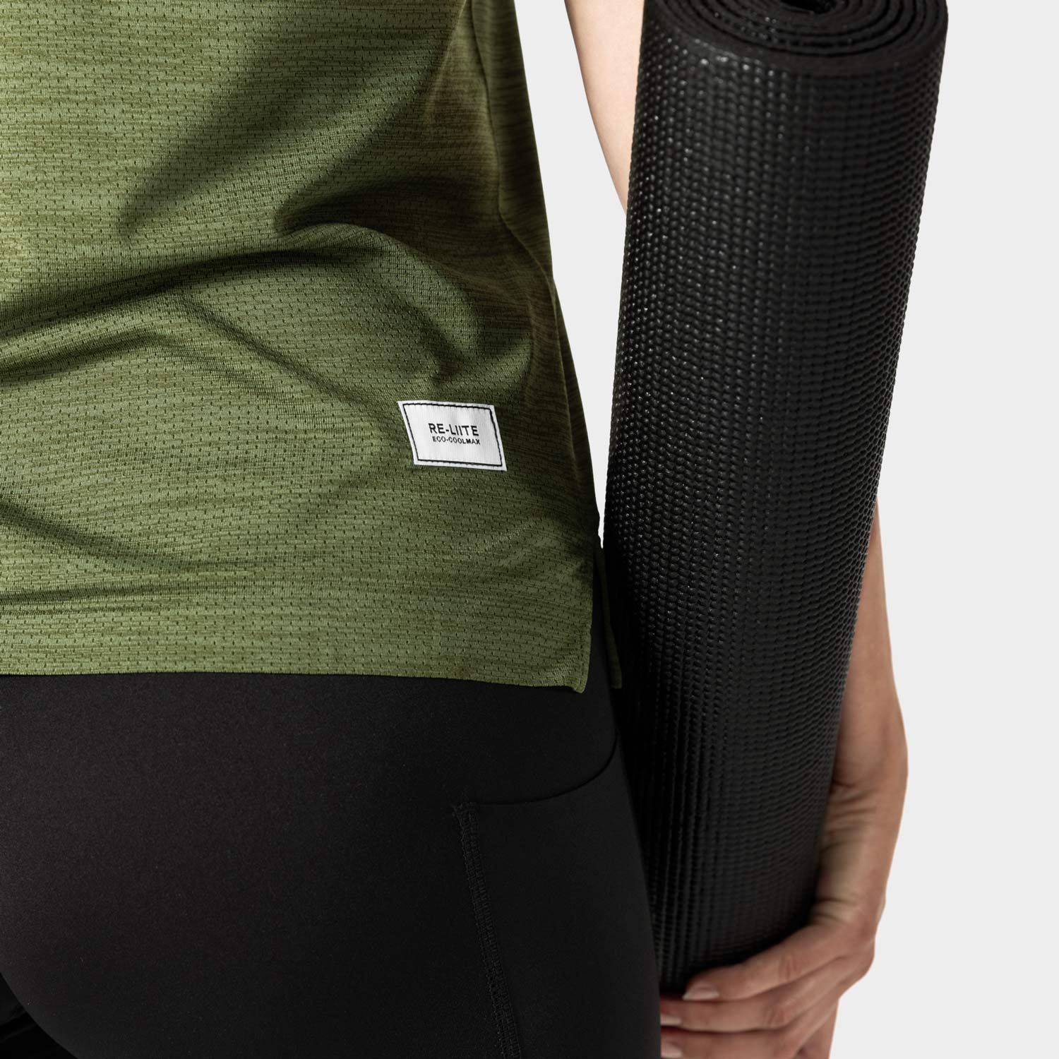 RE-LIITE T-SHIRT (WOMEN) - GREEN - Image 6